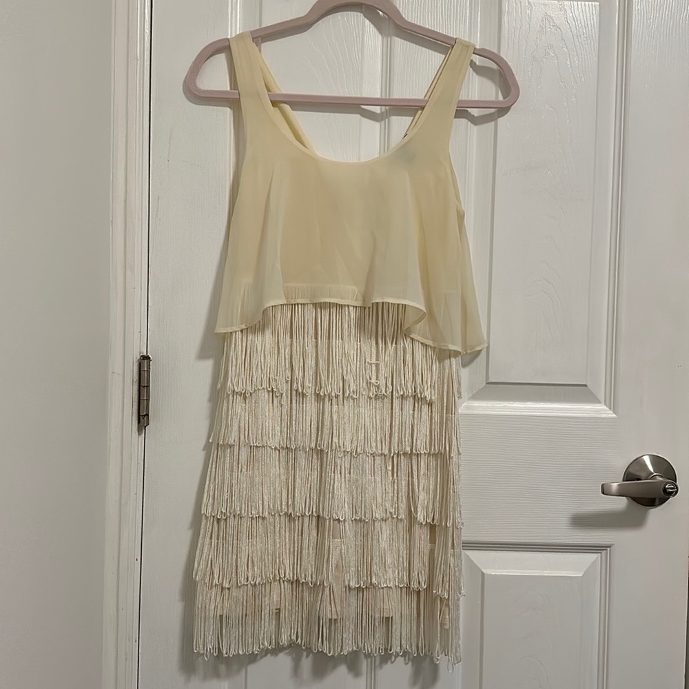 American Eagle Bodycon Fringe Dress